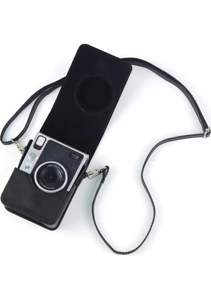 Instax Mini Evo Siyah Askılı Deri ÇANTA-FOTSIBP058-ITH indirimleri