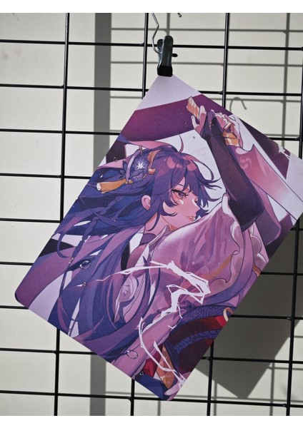 Genshin Impact Raiden Oyuncu Mousepad 28X40