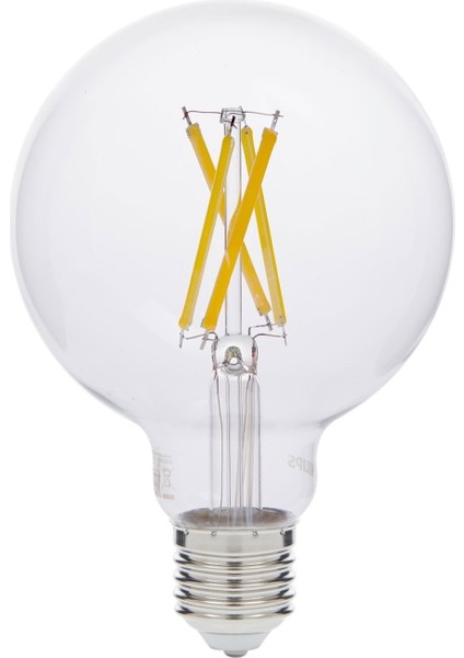 Dim Edilebilir Filament 806Lm Şeffaf Ampul 7/60 W G93 E27 - 2700K Sarı Işık indirimleri