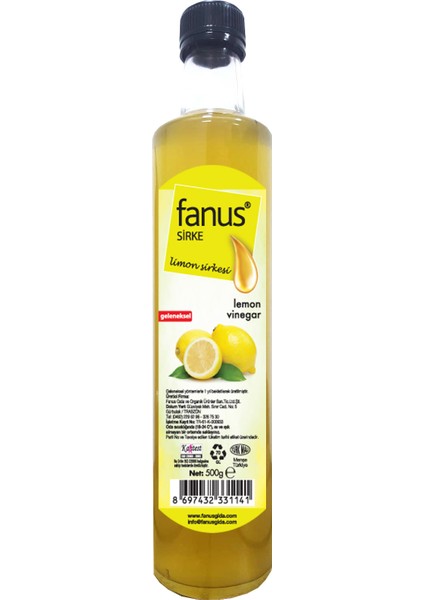 Limon Sirkesi 500 gr fiyatları