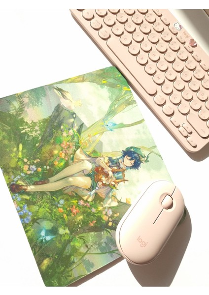 Genshin Impact Mousepad 23X19 cm modelleri