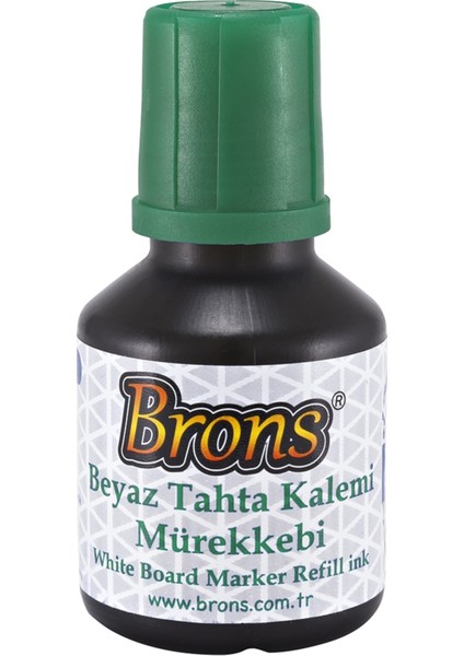 Yeşil Tahta Kalemi Mürekkebi 30 cc Yerli Üretim