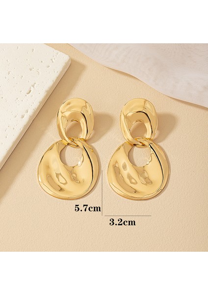 Kişiselleştirilmiş Moda Küpeler Kadın Avrupa ve Amerikan Kişiliği Tatlı ve Sevimli Trend Küpeler (Yurt Dışından) fiyatları