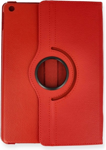 Newface iPad 10.2 (7.nesil) Kılıf 360 Tablet Deri Kılıf - Kırmızı fiyatları