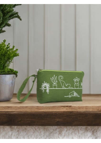 Purr-Fect Plants - Mini Çanta