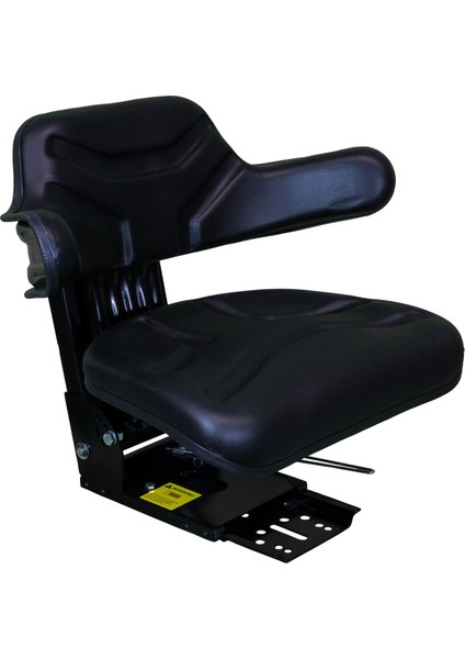 Siyah PA110 5 Açılı Sabit Kolçaklı Ileri Geri Kızak Ayarlı Traktör Koltuğu fiyatları