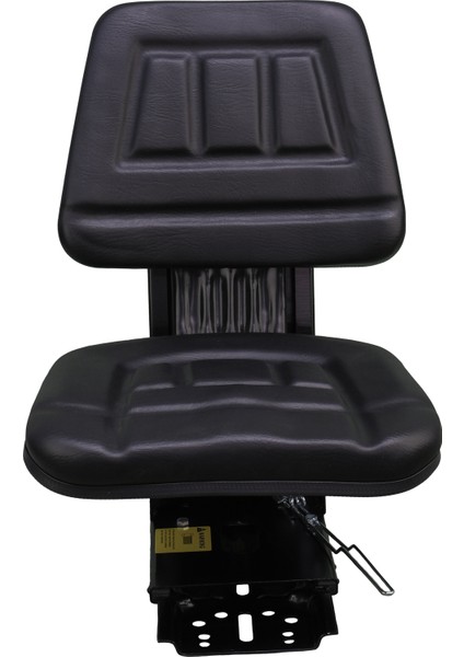 Siyah Pa 310 5 Açılı Bahçe Tipi Dar Döşeme 390MM Traktör Koltuğu