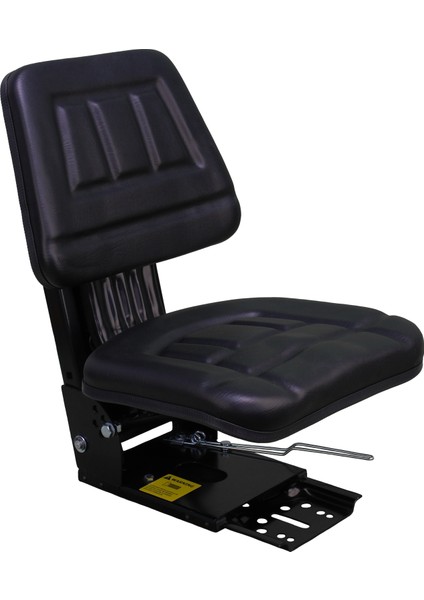 Siyah Pa 310 5 Açılı Bahçe Tipi Dar Döşeme 390MM Traktör Koltuğu fiyatları