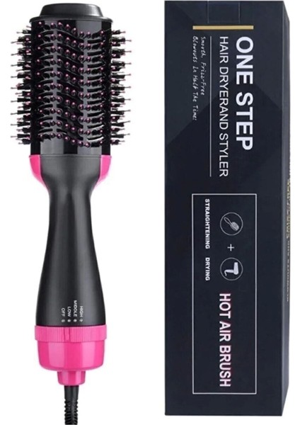 Düzleştirici ve Şekillendirici Saç Fön Makinesi ve Tarak Seti