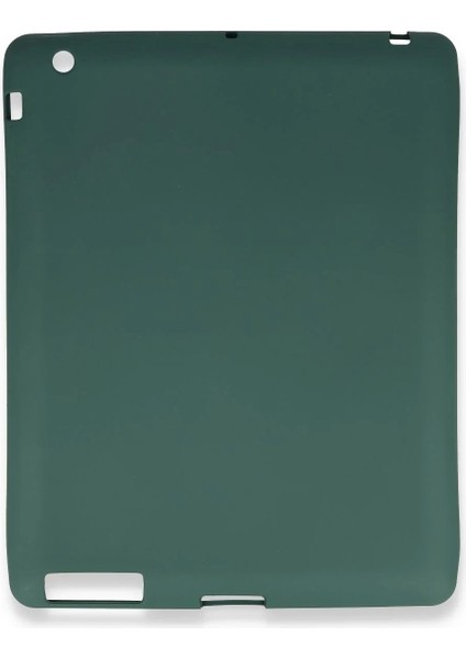 Newface iPad 4 9.7 Kılıf Evo Tablet Silikon - Yeşil