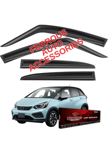 Honda Jazz Ferrous Cam Rüzgarlığı 4lü Set 2020 ve Üstü