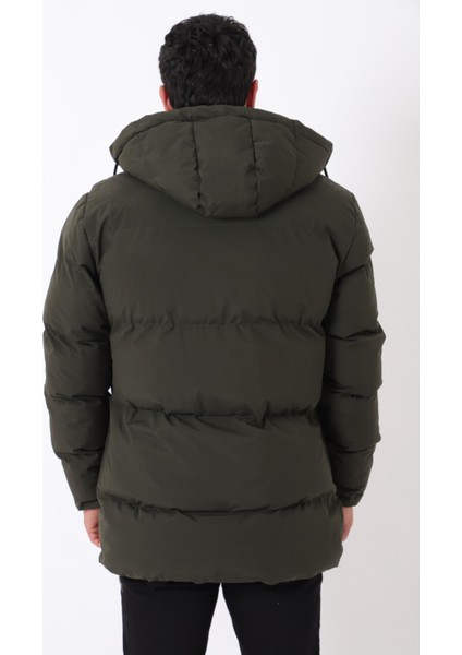 Göğüs Cepli Içi Kürklü Uzun Şişme Mont Pldp 2957_50456 fırsatları