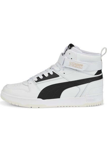 RBD Game 385839-01 ERKEK Beyaz-Siyah-Gold Günlük Sneaker Ayakkabı