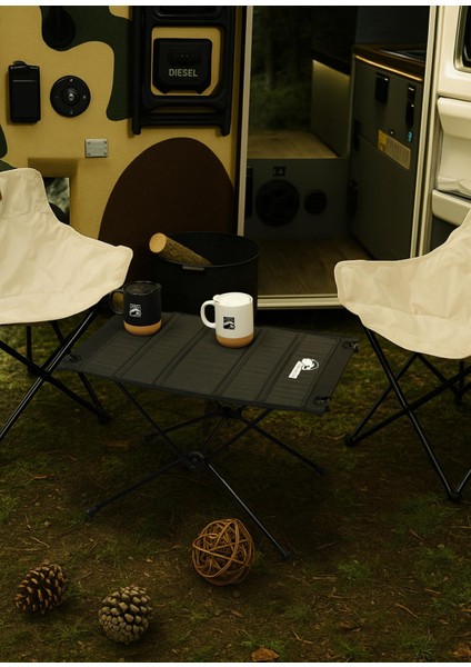 Gaia Teleskopik Ayaklı Katlanır Kumaş Kamp Masası, Motosiklet Çantası Uyumlu fiyatları