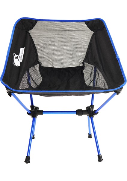 Loki Çantalı Katlanır Sandalye Mavi