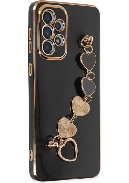 Newface Samsung Galaxy A53 5g Kılıf Esila Silikon - Siyah