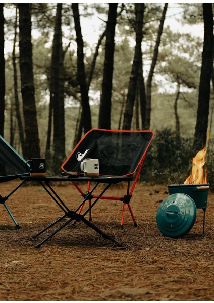 Loki Çantalı Katlanır Sandalye Kırmızı fiyatları