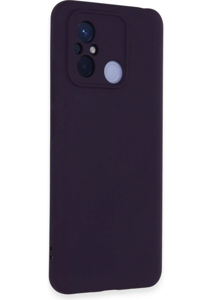 Newface Xiaomi Redmi 12C Kılıf Nano Içi Kadife Silikon - Mor fiyatları