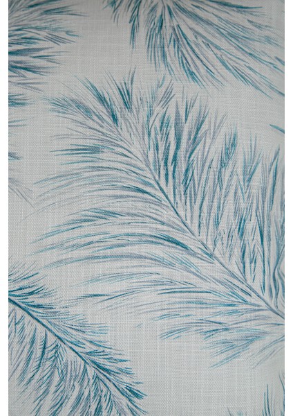 Duck Çiçekli Kırlent Kılıfı Turkuaz Bej 40X40 fiyatları