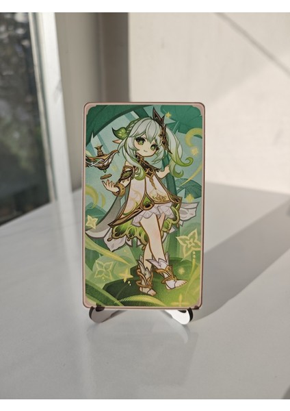 Genshin Nahida Metal Koleksiyon Kartı 2 (6,5 x 11,5 Cm) (1 Adet)