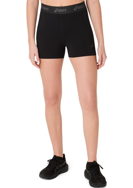Essential Asics Logo 3ın Tight Kadın Black 2032D266-001