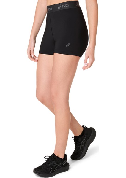 Essential Asics Logo 3ın Tight Kadın Black 2032D266-001 modelleri