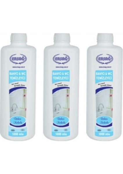 Banyo Wc 1000mMl 3'lü Set