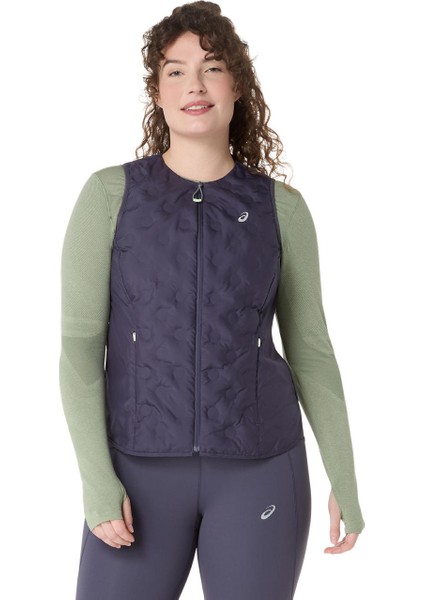 Nagino Run Padded Gilet Kadın Mor Yelek 2012D282-500