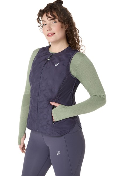 Nagino Run Padded Gilet Kadın Mor Yelek 2012D282-500 modelleri
