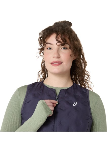 Nagino Run Padded Gilet Kadın Mor Yelek 2012D282-500 fırsatları