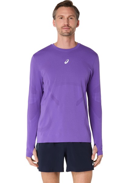 Road Seamless Ls Top Erkek Mor Uzun Kollu Tshirt 2011D356-500