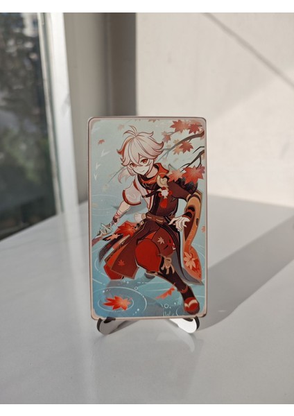 Genshin Kazuha Metal Koleksiyon Kartı 2 (6,5 x 11,5 Cm) (1 Adet)