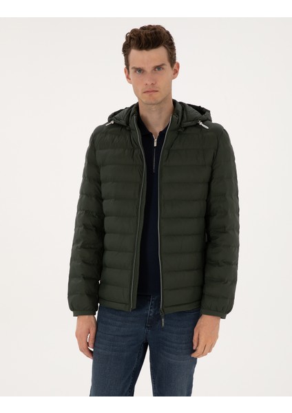 Erkek Koyu Haki Mont 50310193-VR111