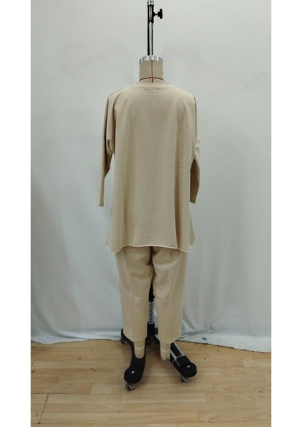 Kadın Uzun Kollu Iki Iplik Viskon Kumaş Ikili Takım indirimleri