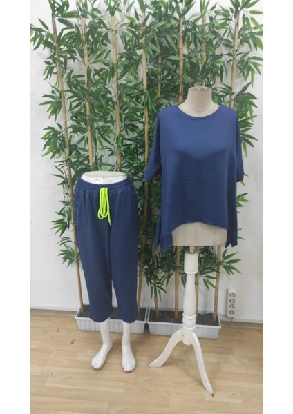 Kadın Uzun Kollu Iki Iplik Viskon Kumaş Ikili Takım indirimleri