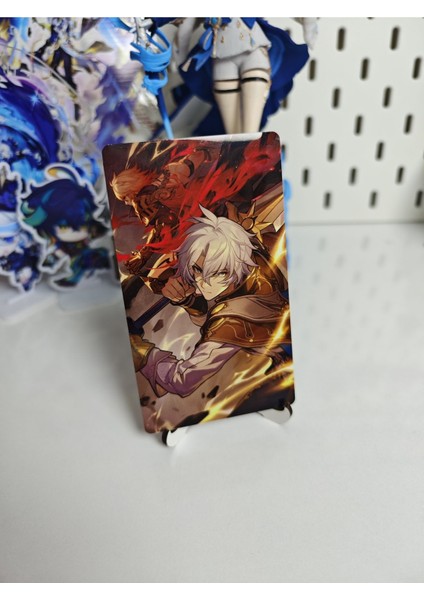 Honkai Star Rail Mydei & Phanion Metal Koleksiyon Kartı Metal