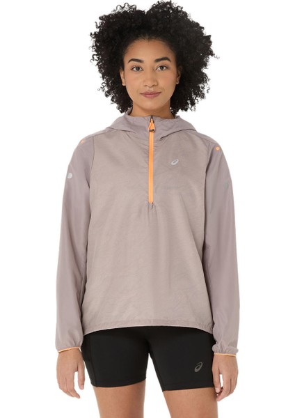 Fujitrail Packable Windbreaker Kadın Gri Ceket 2012D313-020