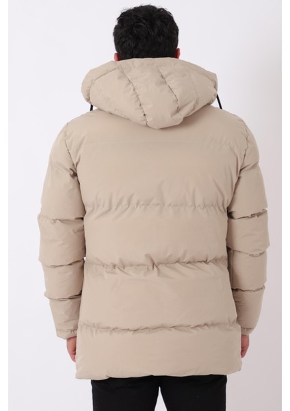 Göğüs Cepli Içi Kürklü Uzun Şişme Mont Pldp 2957_50456 fırsatları