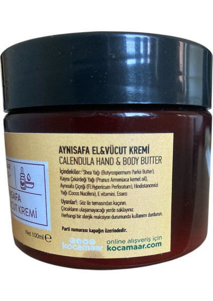 Aynısafa El ve Vücut Kremi 100 ml fiyatları