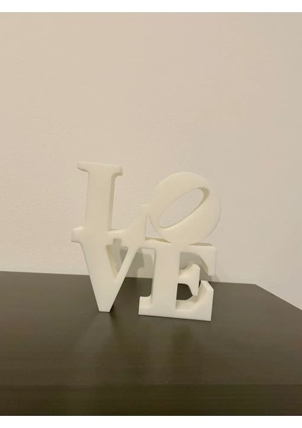 Love Yazılı Dekoratif Biblo ve Masaüstü Ev Ofis Süs Eşyası fiyatları