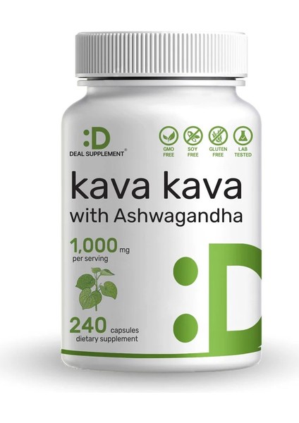 Kava Kava 1000 Mg 240 Kapsül