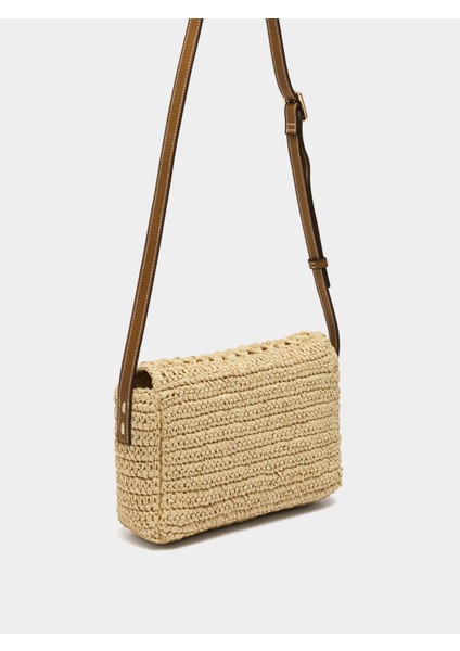 Hasır Efektli Çapraz Askılı Çanta fırsatları