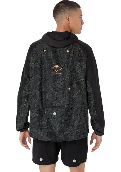 Fujitrail Packable Windbreaker Erkek Siyah Beyaz Ceket 2011D389-002 modelleri