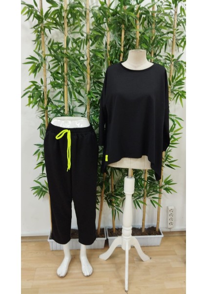 Kadın Uzun Kollu Iki Iplik Viskon Kumaş Ikili Takım indirimleri