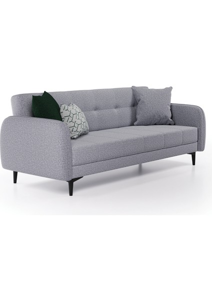 Romina 3'lü Yataklı Koltuk - Gümüş indirimleri