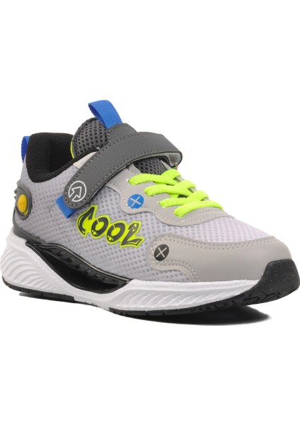 Gri Çocuk Spor Ayakkabı Cool Elvis F