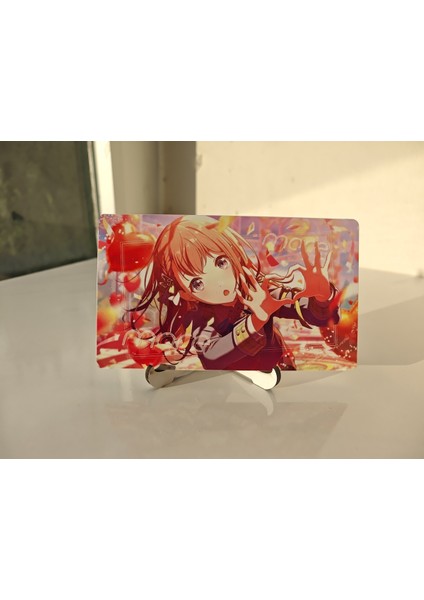 Project Sekai Hanasato Minori Metal Koleksiyon Kart