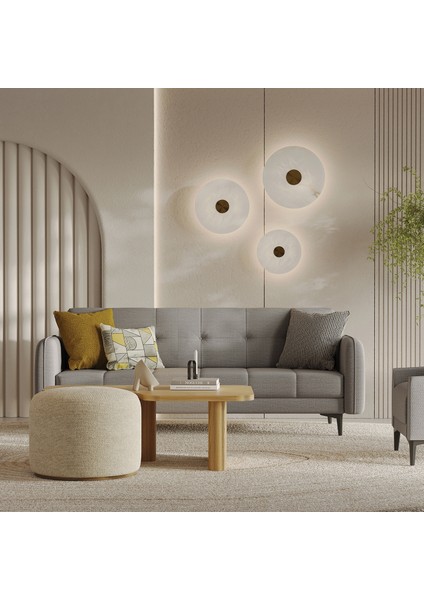 Romina 3'lü Yataklı Koltuk - Koyu Gri fiyatları