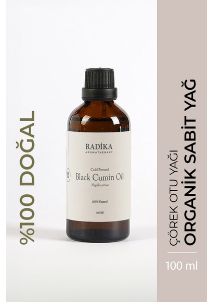 Çörekotu Yağı / Organik / Soğuk Sıkım