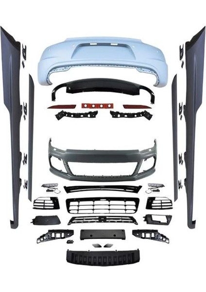 Vw Scırocco R Uyumlu 09-14 Body Kıt